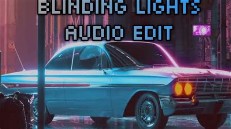 Blinding Lights: Une mélodie synthwave envoûtante qui vous transportera dans une nuit néon illuminée