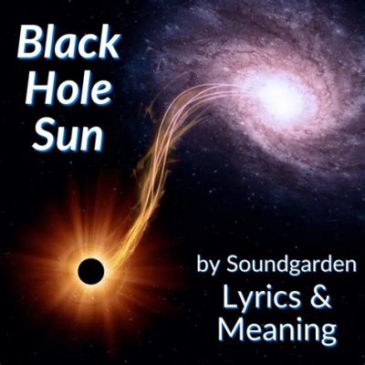  Black Hole Sun Un hymne acoustique aux sonorités psychédéliques qui hypnotise